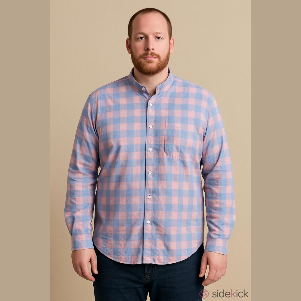 Vineyard Vines Whale Shirt Slim Fit Plaid Pink/Blue Button Up Logo